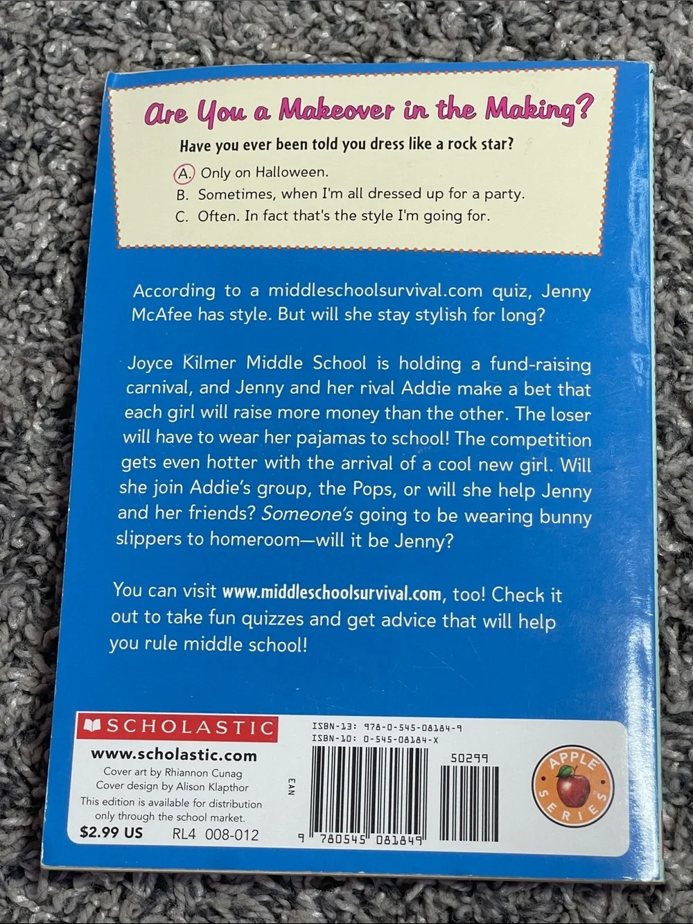 Scholastic book used